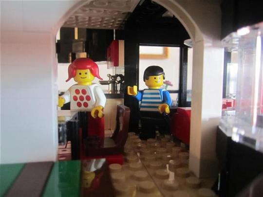 Bill and Mary preparing for their airport adventure