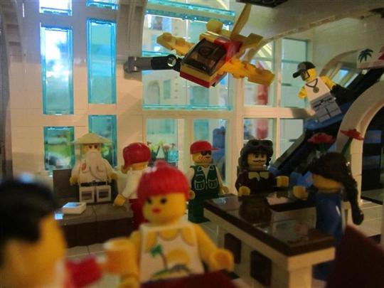 Main lobby model and mentor